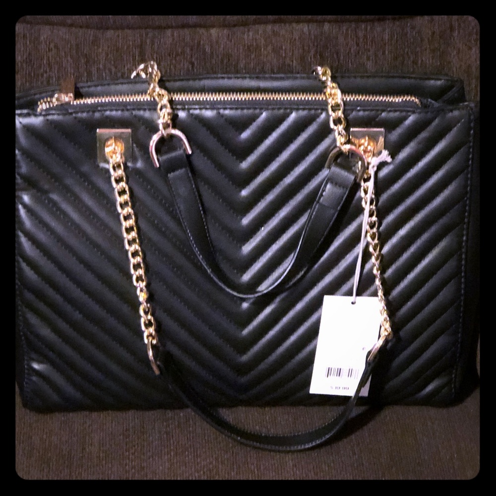 Handbag with double straps